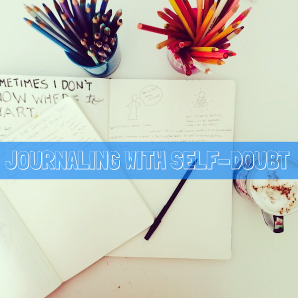 Journaling with self doubt