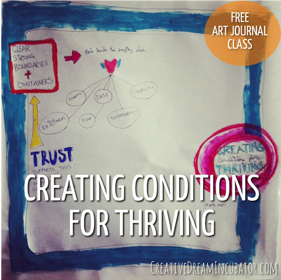creating conditions for thriving