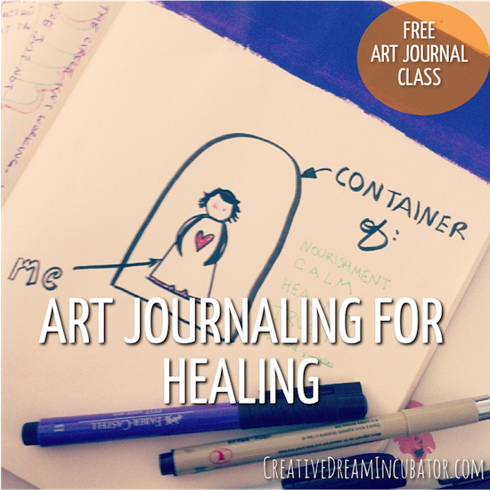 art journaling for healing