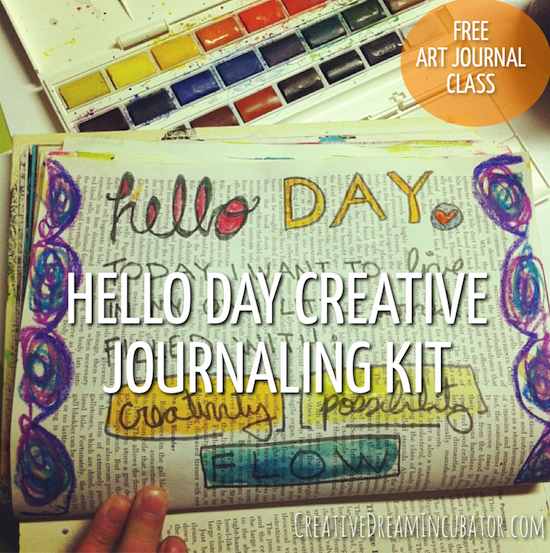 hello day creative journaling kit