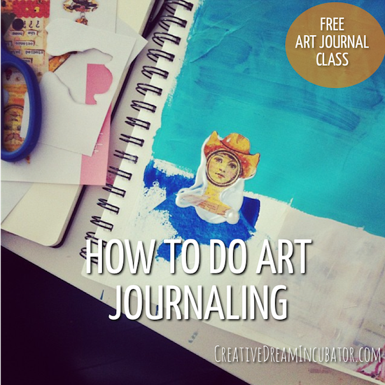 how to do art journaling