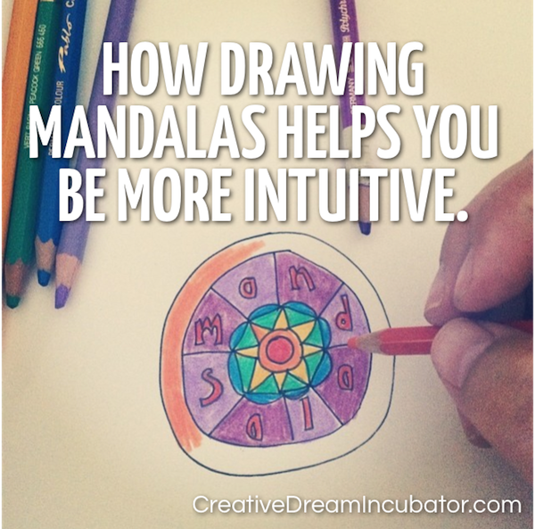 how drawing mandalas helps you be more intuitive