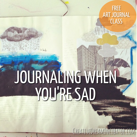 journaling when sad