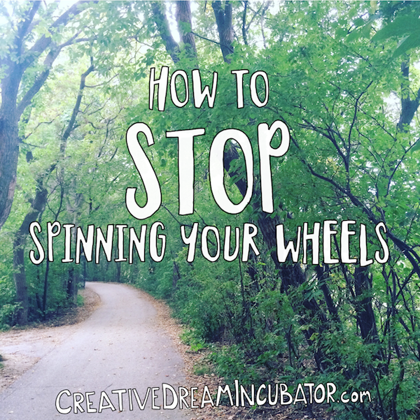 How to stop spinning your wheels