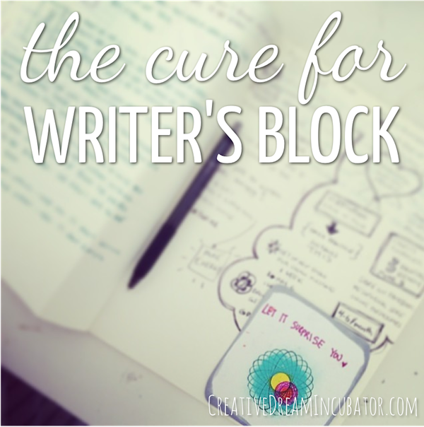 the cure for writer's block