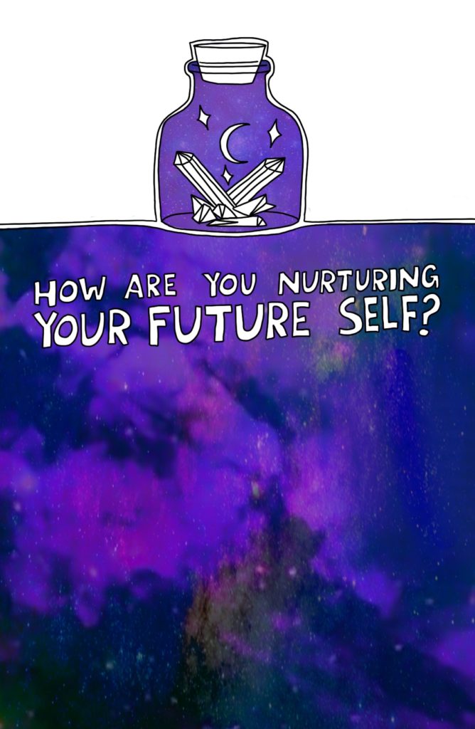 Journal prompt: How are you nurturing your future self?