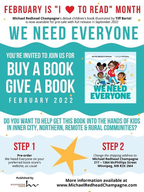 Join me! Celebrating + Supporting the new book for young dreamers: We Need Everyone ❤️