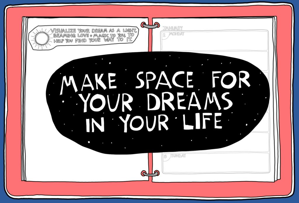 2023 planner: make more space for your dreams in your life