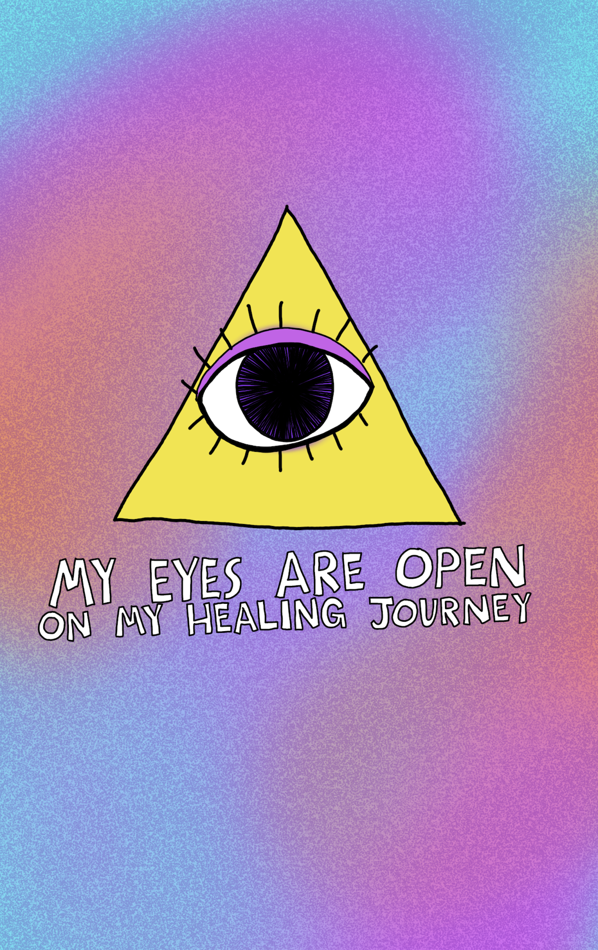 My eyes are open on my healing journey